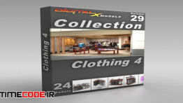 دانلود آبجکت سه بعدی : لوازم فروشگاه لباس زنانه 3D Model Collection  Volume 29: Clothing 4