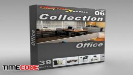 دانلود آبجکت سه بعدی : لوازم دفتر کار 3D Model Collection  Volume 6: Office