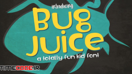 دانلود فونت انگلیسی فانتزی New! Bug Juice Font