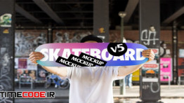 دانلود موکاپ اسکیت برد Skateboard Mockup V5 – PSD