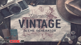 دانلود جعبه ابزار ساخت موکاپ Ultimate Vintage Scene Generator