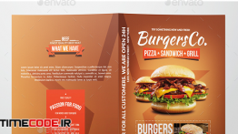 دانلود فایل لایه باز منو فست فود – همبرگر American Burgers Food Menu Pack