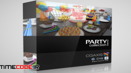 دانلود مجموعه مدل آماده سه بعدی : جشن و مهمانی CGAxis Models Volume 13 Party Collection