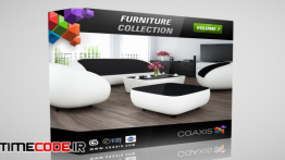 دانلود مجموعه مدل آماده سه بعدی مبلمان CGAxis Models Volume 7 Furniture