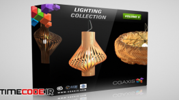 دانلود مجموعه مدل آماده سه بعدی : لوستر و آباژور CGAxis Models Volume 9 Lighting Collection