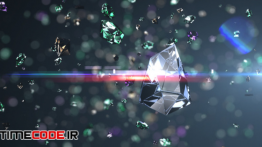 دانلود پروژه آماده افترافکت : لوگو الماس Diamonds Explosion Logo Reveal