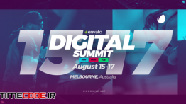 دانلود پروژه آماده افترافکت : اعلام برنامه Digital Summit // Event Promo