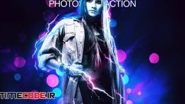 اکشن فتوشاپ برای ساخت تصاویر هنری Energy 3 Photoshop Action