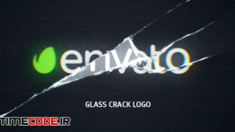 دانلود پروژه آماده افترافکت : نمایش لوگو با شکستن شیشه Glass Crack Logo