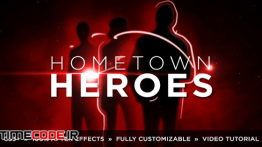 دانلود پروژه آماده افترافکت : تیتراژ فیلم Hometown Heroes