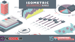 المان های اینفوگرافی ایزومتریک برای پریمیر Isometric Infographics Bundle