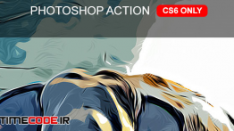 دانلود اکشن فتوشاپ : تبدیل عکس به نقاشی Jhakkas Painting Photoshop Action