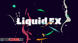 دانلود بسته المان های کارتونی موشن گرافیک Liquid FX Animation Pack