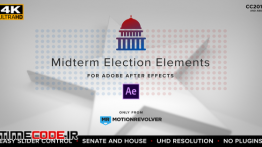 دانلود پروژه آماده افتر افکت : انتخابات ریاست جمهوری Midterm Election Elements