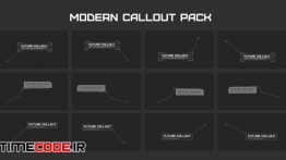 دانلود پروژه آماده افترافکت : اینفوگرافی Modern Callout Packs