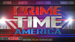 دانلود پروژه آماده افترافکت : بسته تلویزیونی Prime Time Show Broadcast Pack
