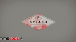دانلود پروژه آماده افترافکت : نمایش لوگو با پخش شدن جوهر Splash