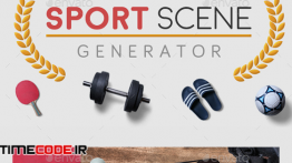 دانلود جعبه ابزار ساخت موکاپ ورزشی Sport Scene Generator