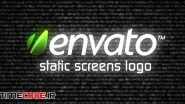 دانلود پروژه آماده افترافکت : لوگو Static Screens Logo