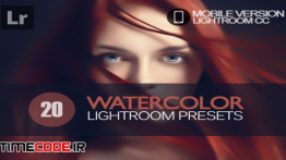 دانلود 20 پریست اپلیکیشن موبایل لایت روم Watercolor Lightroom Mobile bundle