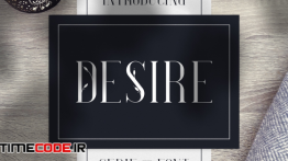 دانلود فونت انگلیسی لوکس Desire – Luxury Serif Font