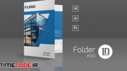دانلود طرح لایه باز فولدر Presentation Folder Template 001