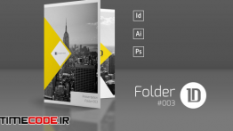 دانلود فایل لایه باز فولدر Presentation Folder Template 003