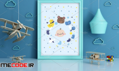 Set of 3 mockup Room airplane kids 2168760 10 27 700