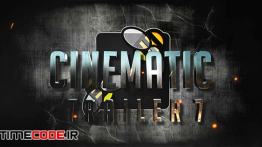 دانلود پروژه آماده افترافکت : تیزر سینمایی Cinematic Trailer 7