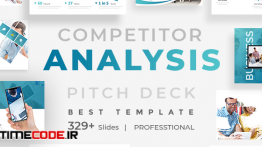 دانلود قالب پاورپوینت حسابداری و آنالیز Competitor Analysis Pitch Deck Powerpoint Template
