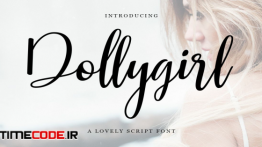 دانلود فونت انگلیسی برای طراحی Dollygirl