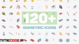 دانلود مجموعه آیکون انیمیشن ایزومتریک Isometric Icons