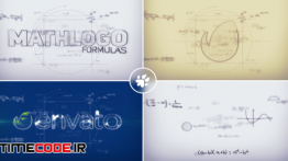 دانلود پروژه آماده افترافکت : لوگو ریاضیات Math Formulas Logo Reveal