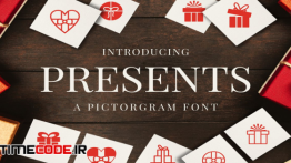 دانلود فونت انگلیسی Presents  Pictorgram Font