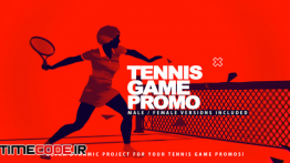 دانلود پروژه آماده افترافکت : تیزر تبلیغاتی آموزش تنیس Tennis Game Promo