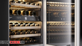 دانلود مدل آماده سه بعدی : یخچال Wine Cabinet Liebherr UWT1682