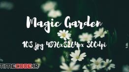 دانلود تصاویر استوک گل Magic Garden Pack