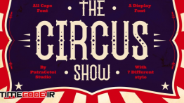 دانلود فونت انگلیسی کلاسیک The Circus Show – Display Font