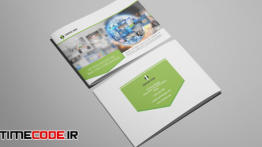 دانلود قالب لایه باز ایندیزاین : بروشور  Wonderpro – A5 Business Brochure