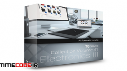 دانلود مجموعه مدل آماده سه بعدی : لوازم الکترونیکی CGAxis Models Volume 41 Electronics III