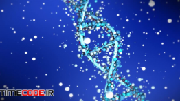 دانلود فوتیج آماده پزشکی از دی ان ای انسان Chemical Human DNA