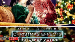دانلود اکشن فتوشاپ کریسمس Christmas Photoshop Action