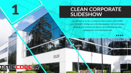 دانلود پروژه آماده افترافکت : اسلایدشو معرفی شرکت Clean Corporate Slideshow