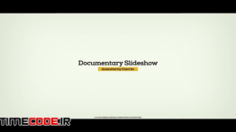 دانلود پروژه آماده افترافکت : کلیپ مستند Documentary Slideshow 149878