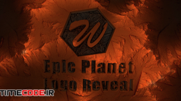 دانلود پروژه آماده افترافکت : آرم استیشن سیاره Epic Planet Logo Reveal