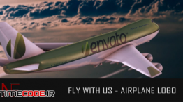 دانلود پروژه آماده افترافکت : تیزر شرکت هواپیمایی Fly With Us – Airplane Logo