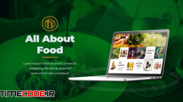 دانلود پروژه آماده افترافکت : تیزر تبلیغاتی رستوران آنلاین Food Store & Delivery