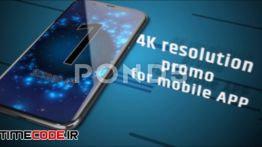دانلود پروژه آماده افترافکت : تیزر تبلیغاتی اپلیکیشن Mobile Application Promo
