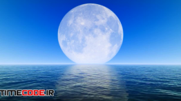 دانلود فوتیج آماده موشن گرافیک : ماه Moon