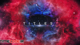 دانلود پروژه آماده پریمیر : تریلر Nebula Space Trailer Titles